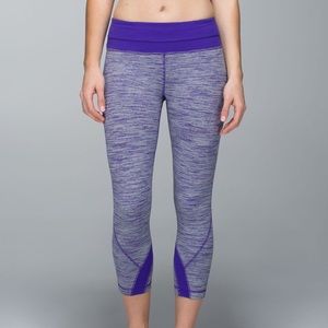 Lululemon Run Inspire Crop II Luxtreme